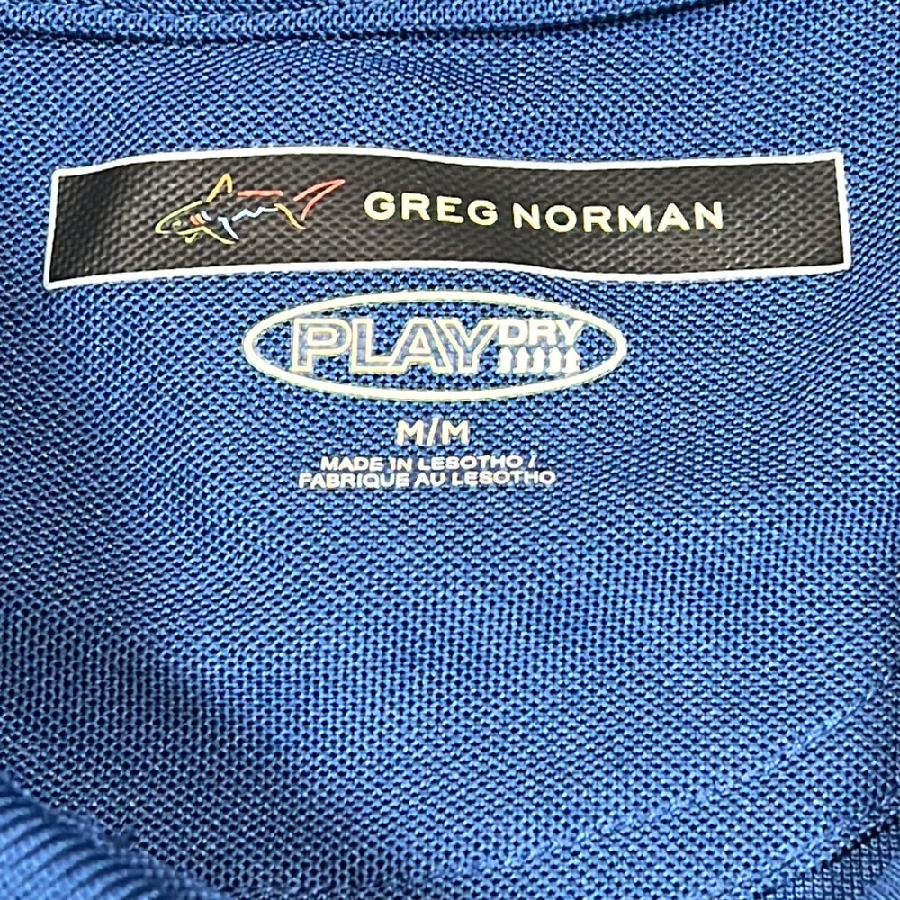 Greg Norman Play Dry Mens Set of Two Golf Shirts Size M - Picture 4 of 6